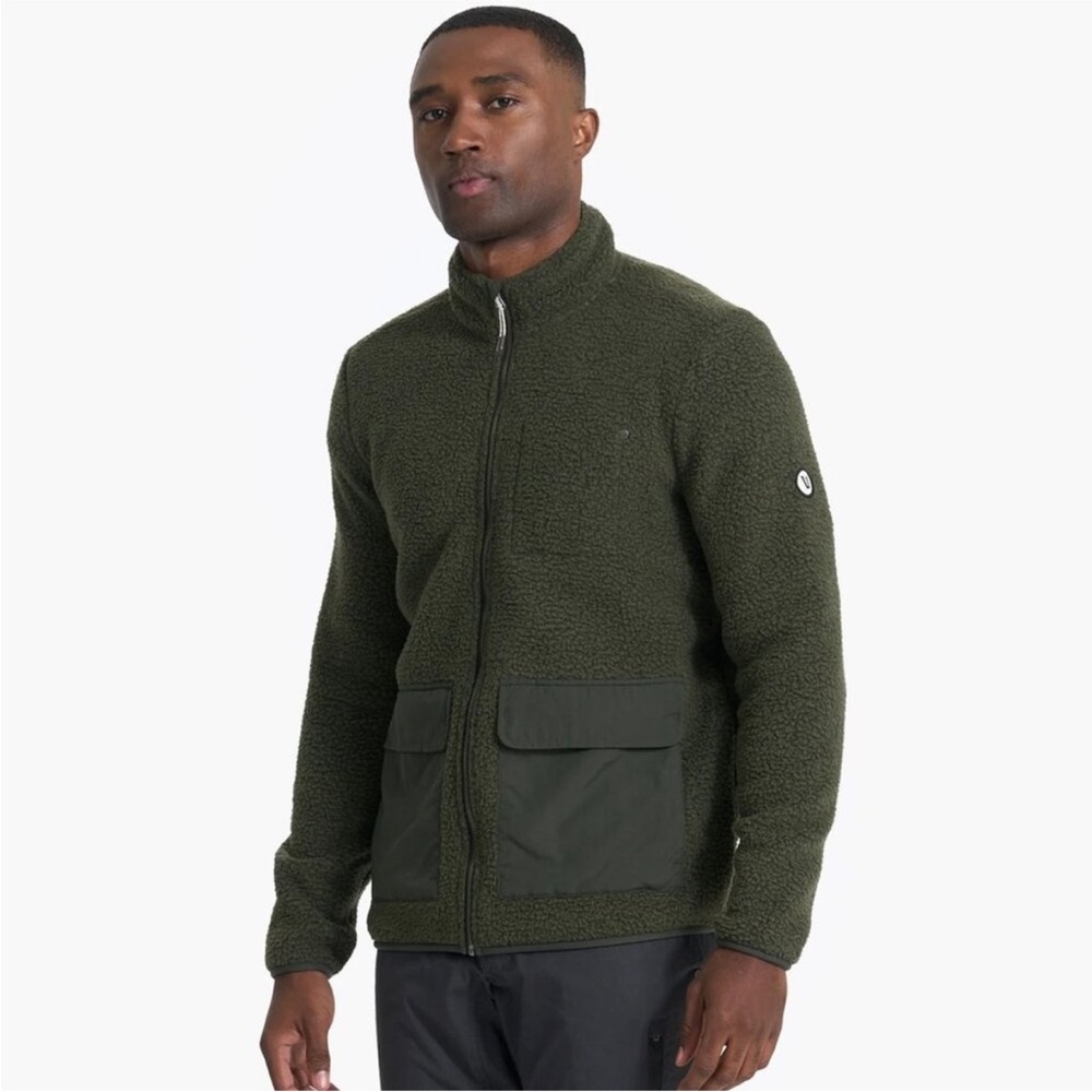 Vuori Charcoal Fleece Jacket